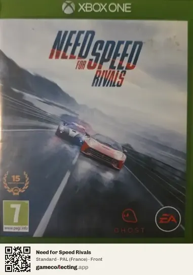 Need for Speed Rivals Xbox One, France box front