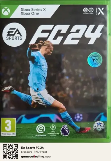 EA Sports FC 24 Xbox Series X, PAL box front