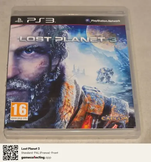 Lost Planet 3 PlayStation 3, France box front