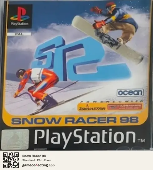 Snow Racer 98 PlayStation, PAL box front