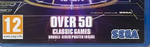 Sega Genesis Classics, the PEGI square on its front