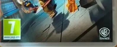 The LEGO Ninjago Movie Video Game, the PEGI square on its front