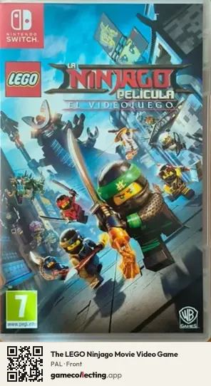 The LEGO Ninjago Movie Video Game Nintendo Switch, PAL box front