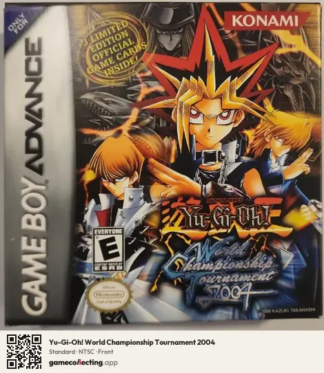 Yu-Gi-Oh! World Championship Tournament 2004 Game Boy Advance, NTSC box front
