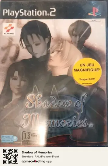Shadow of Memories PlayStation 2, France box front