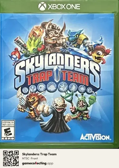 Skylanders: Trap Team Xbox One, NTSC box front