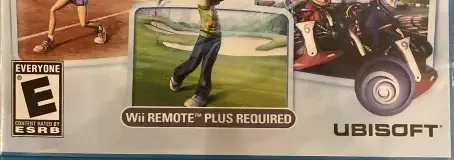 Sports Connection, the ESRB box on its front
