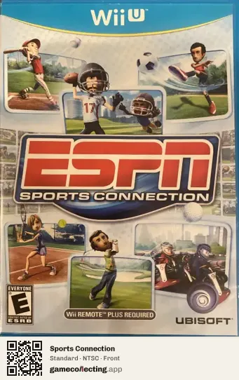 Sports Connection Nintendo Wii U, NTSC box front