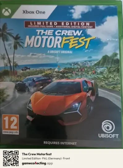 The Crew Motorfest Xbox One, Germany box front