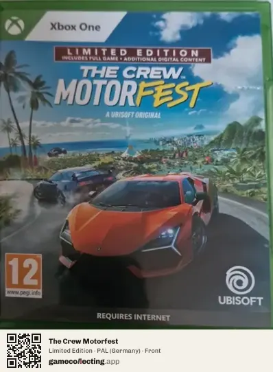 The Crew Motorfest Xbox One, Germany box front