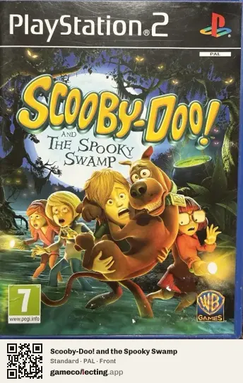 Scooby-Doo! and the Spooky Swamp PlayStation 2, PAL box front