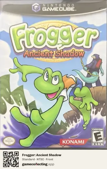 Frogger: Ancient Shadow Nintendo GameCube, NTSC box front