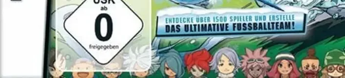 Inazuma Eleven 2: Blizzard, the USK square on its front