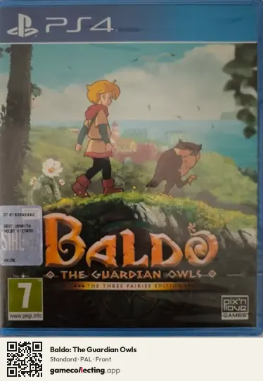 Baldo: The Guardian Owls PlayStation 4, PAL box front