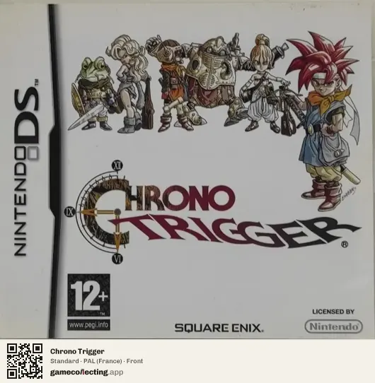 Chrono Trigger Nintendo DS, France box front