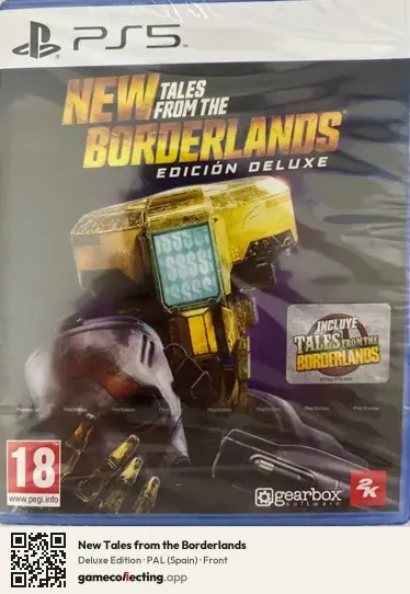 New Tales from the Borderlands PlayStation 5, Spain box front