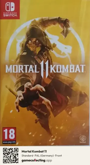 Mortal Kombat 11 Nintendo Switch, Germany box front