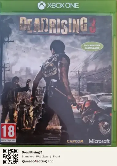 Dead Rising 3 Xbox One, Spain box front