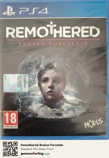 Remothered: Broken Porcelain PlayStation 4, Italy box front