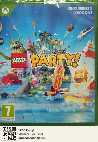LEGO Party! Xbox Series X, PAL box front