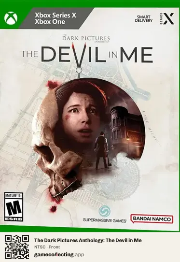 The Dark Pictures Anthology: The Devil in Me Xbox Series X, NTSC box front