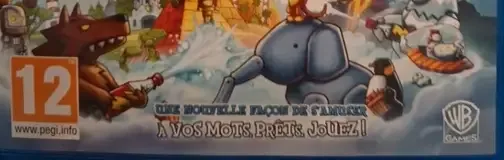 Scribblenauts Showdown, the USK square on its front