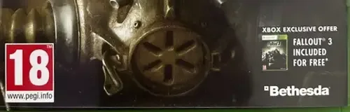 Fallout 4, the PEGI square on its front