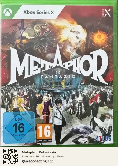 Metaphor: ReFantazio Xbox Series X, Germany box front