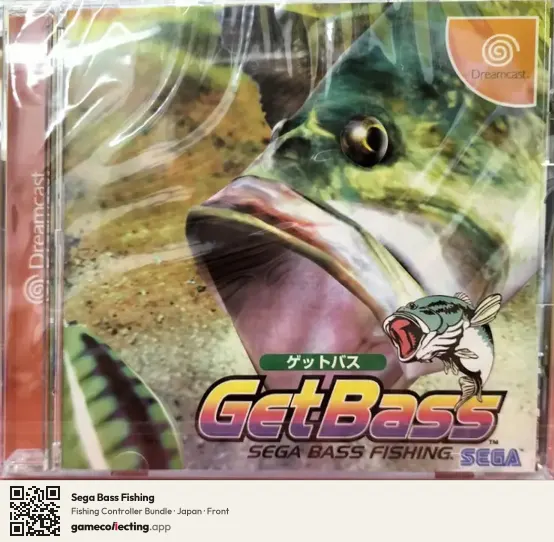 Sega Bass Fishing Sega Dreamcast, Japan box front