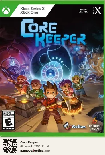 Core Keeper Xbox Series X, NTSC box front