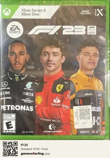 F1 23 Xbox Series X, NTSC box front