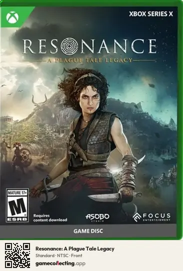 Resonance: A Plague Tale Legacy Xbox Series X, NTSC box front