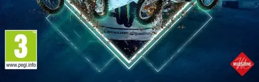 Monster Energy Supercross 4, the PEGI square on its front
