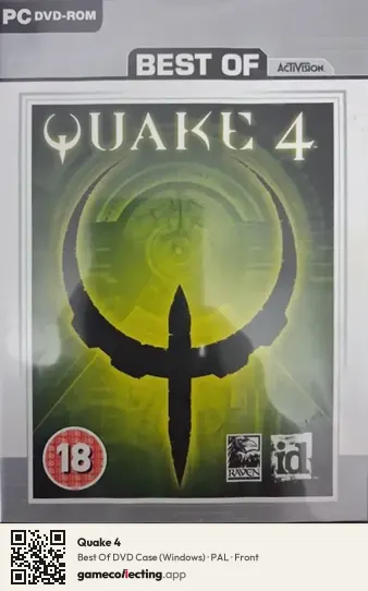 Quake 4 Computer, PAL box front