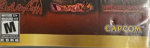 Devil May Cry HD Collection, the ESRB box on its front