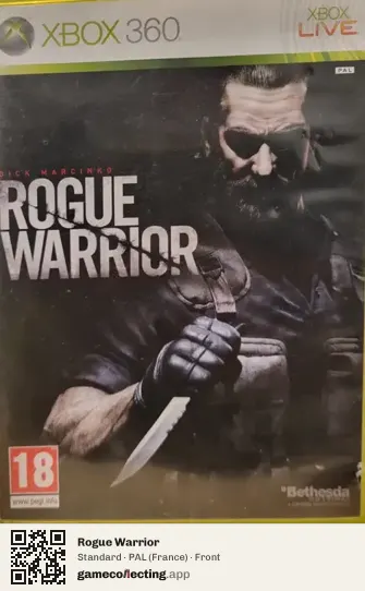 Rogue Warrior Xbox 360, France box front