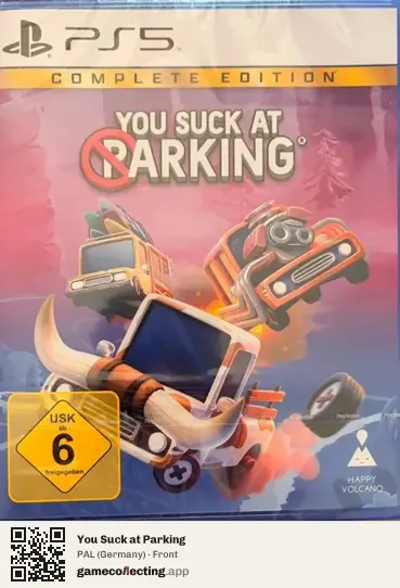 You Suck at Parking PlayStation 5, Germany box front