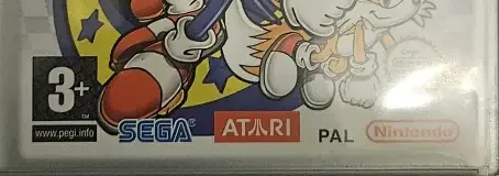 Sonic Mega Collection, the PEGI square on its front