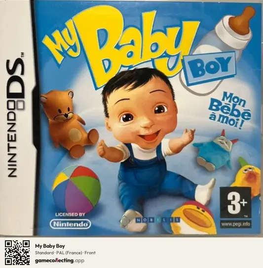My Baby Boy Nintendo DS, France box front