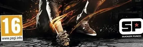 Infamous Second Son, the PEGI square on its front