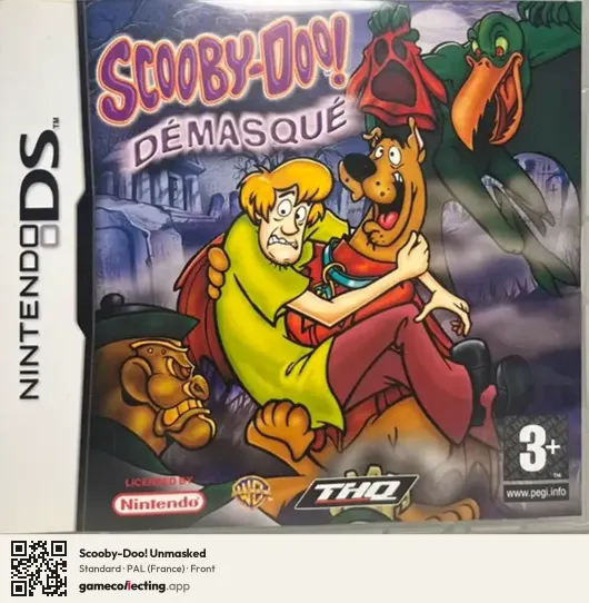 Scooby-Doo! Unmasked Nintendo DS, France box front