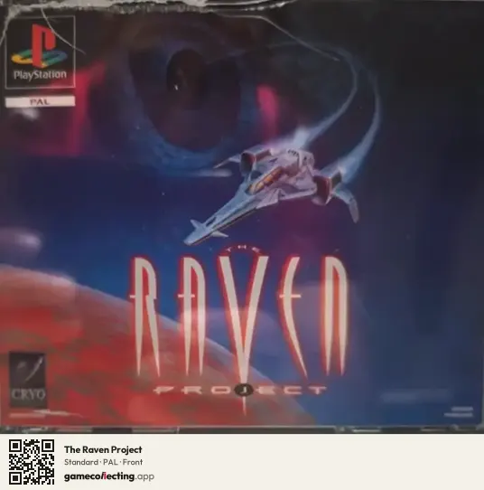The Raven Project PlayStation, PAL box front