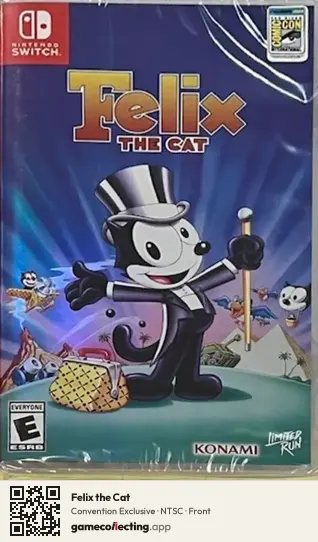 Felix the Cat Nintendo Switch, NTSC box front
