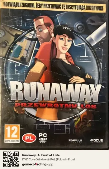 Runaway: A Twist of Fate Computer, Poland box front