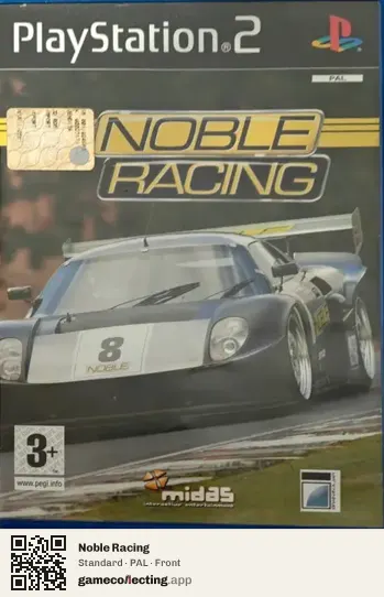 Noble Racing PlayStation 2, PAL box front