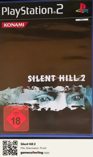 Silent Hill 2 PlayStation 2, Germany box front