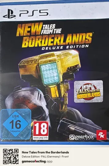 New Tales from the Borderlands PlayStation 5, Germany box front