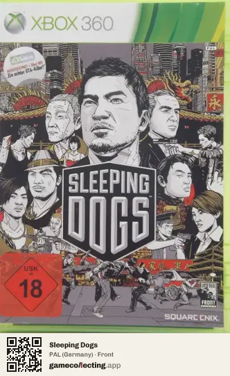 Sleeping Dogs Xbox 360, Germany box front