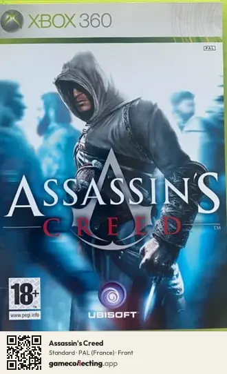 Assassin's Creed Xbox 360, France box front