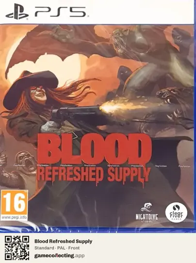 Blood Refreshed Supply PlayStation 5, PAL box front